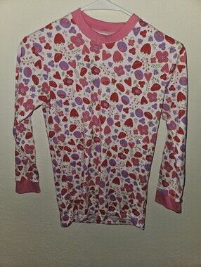 Unbranded Girls Floral Pajama Top